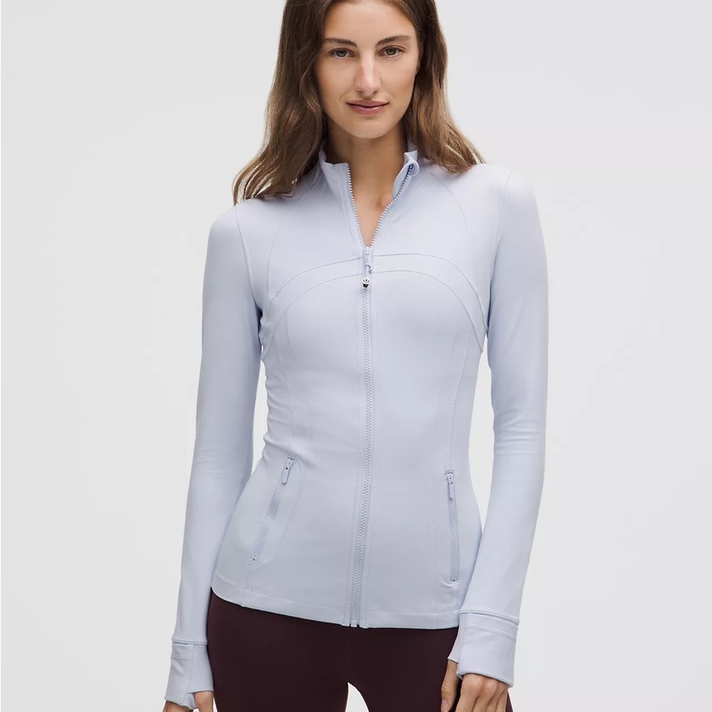 Lululemon Define Jacket Nulu Serene Blue Size 4